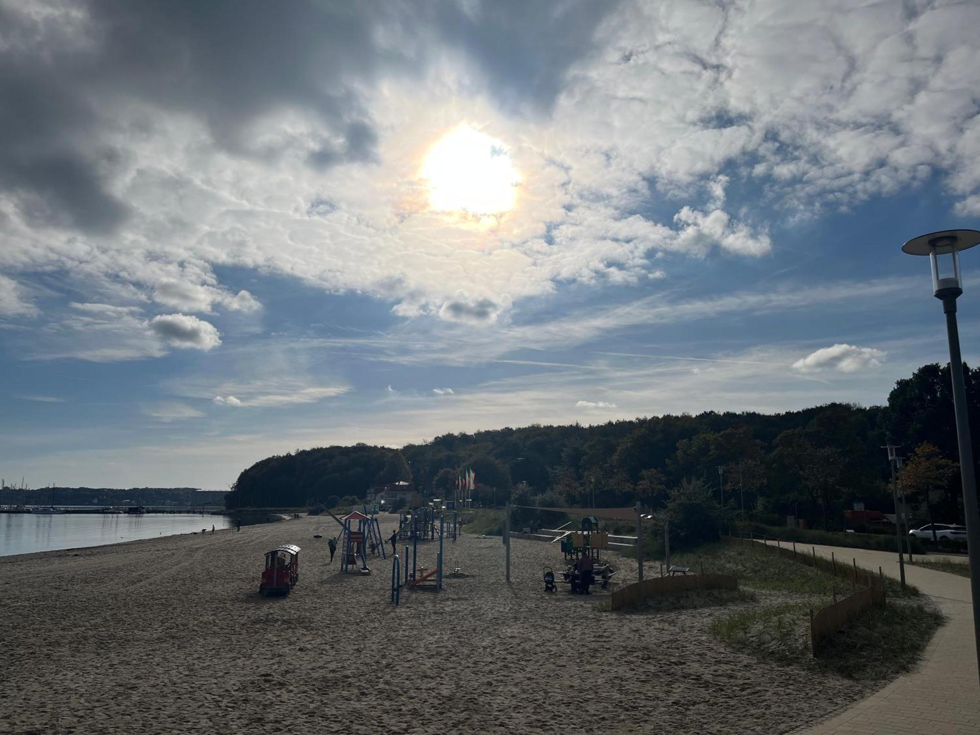 Lieblingsplatz -Wunderschoen, Mit Blick Auf Die Foerde Harrislee Kültér fotó